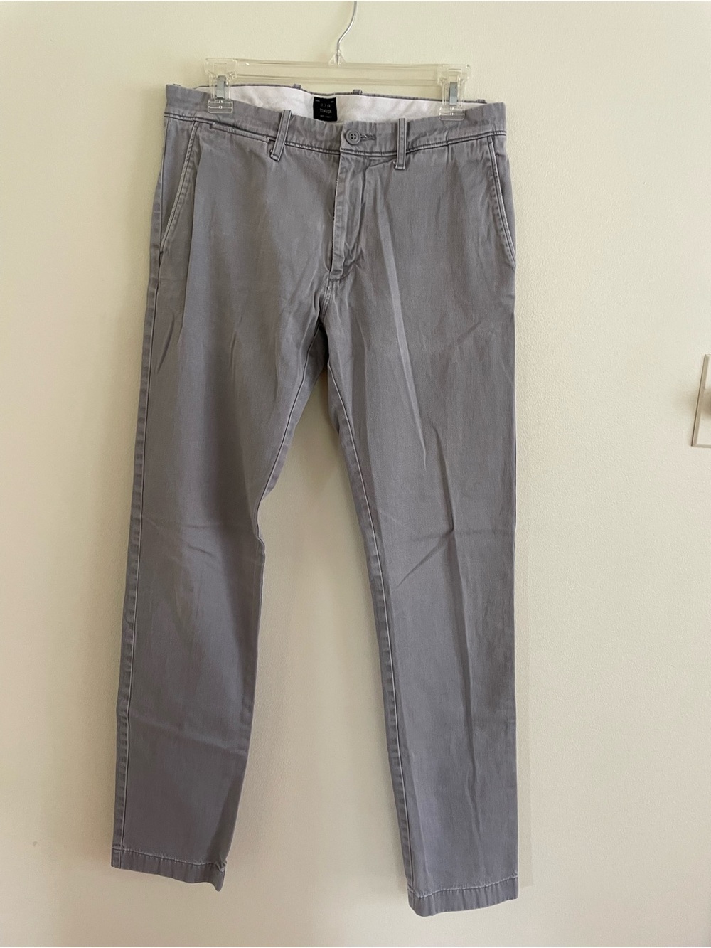 J. Crew 484 Slim 31W34L Men’s Gray Chino Pants